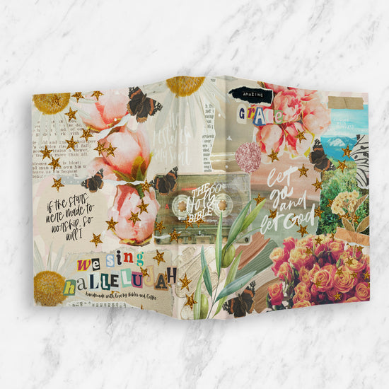 [SYO] Let Go Let God Collage Canvas Bible