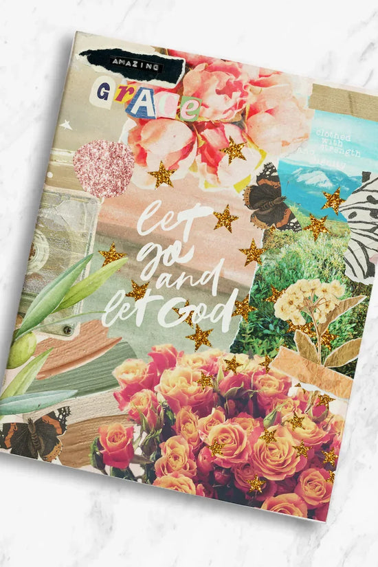 [SYO] Let Go Let God Collage Canvas Bible