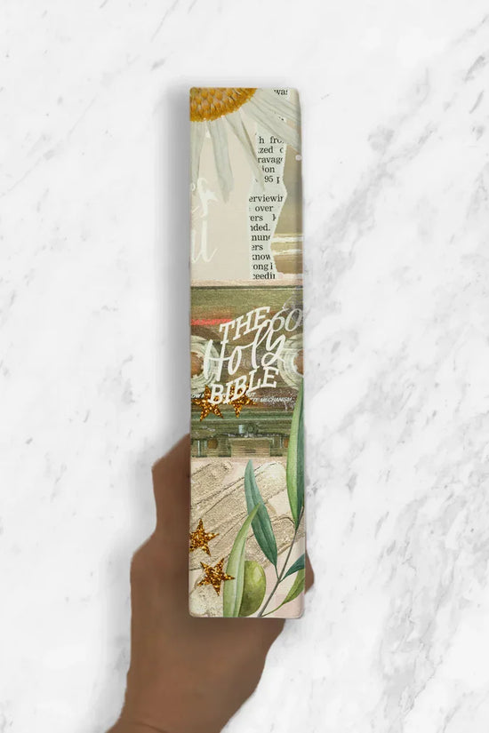 [SYO] Let Go Let God Collage Canvas Bible