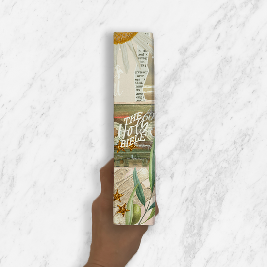 [SYO] Let Go Let God Collage Canvas Bible