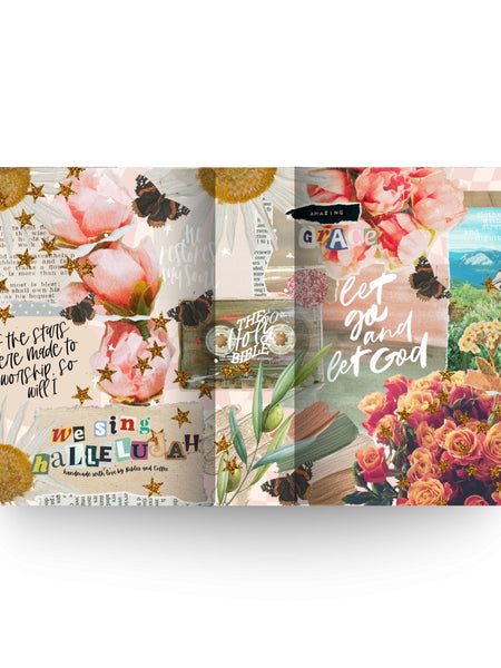 [SYO] Let Go Let God Collage Canvas Bible