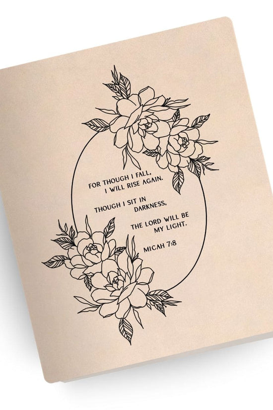 [SYO] Micah 7:8 Engraved Bible