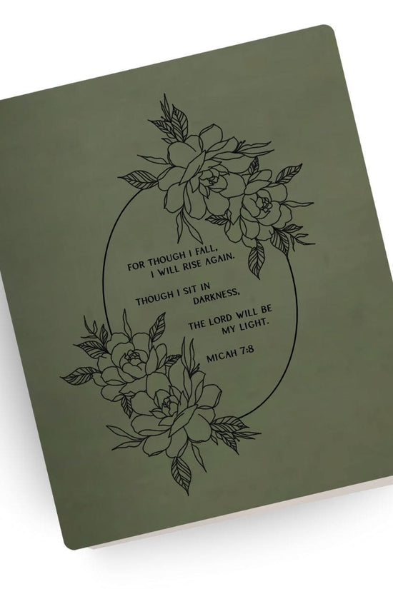 [SYO] Micah 7:8 Engraved Bible