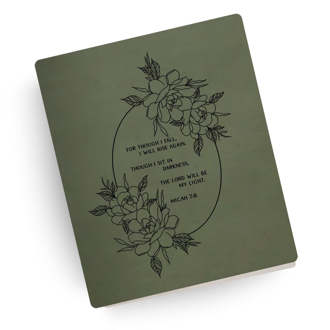 [SYO] Micah 7:8 Engraved Bible