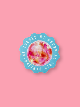 Mourning Into Dancing Sticker