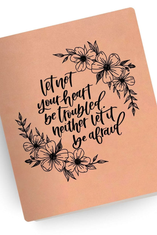 [SYO] Not Troubled Nor Afraid Engraved Bible