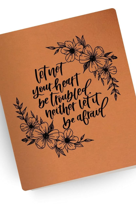 [SYO] Not Troubled Nor Afraid Engraved Bible