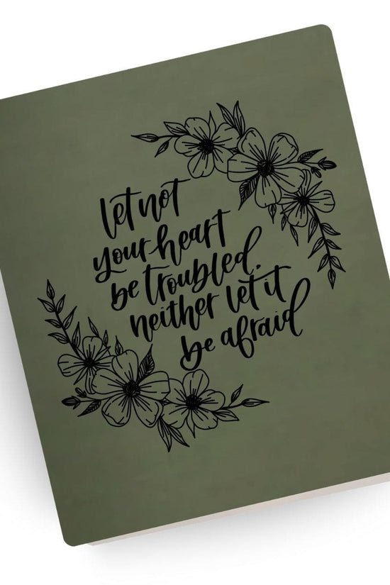 [SYO] Not Troubled Nor Afraid Engraved Bible