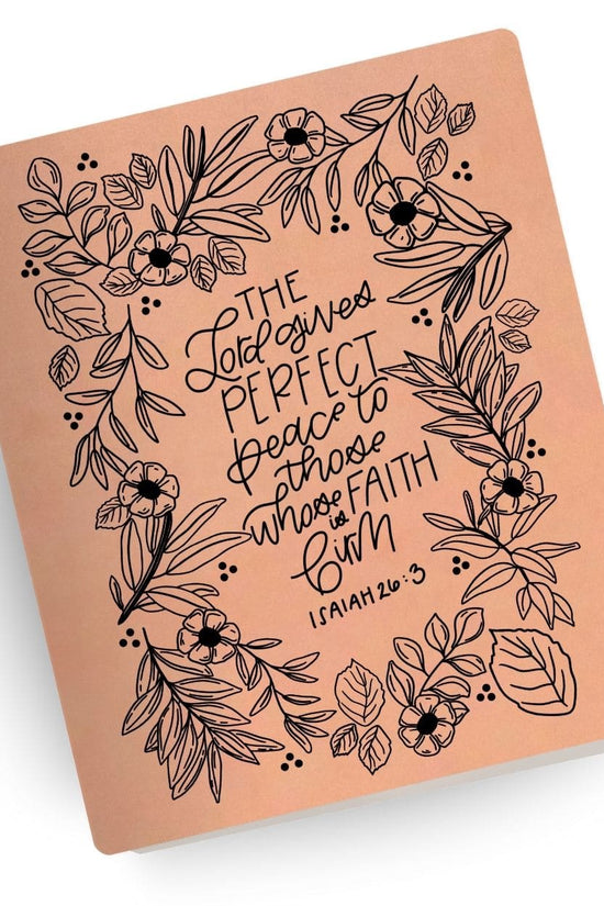 [SYO] Perfect Peace Engraved Bible