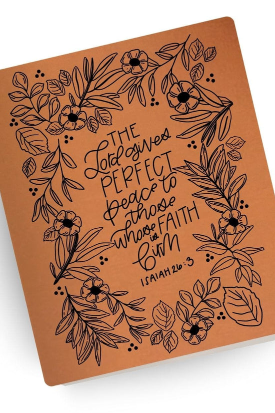 [SYO] Perfect Peace Engraved Bible