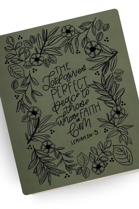 [SYO] Perfect Peace Engraved Bible