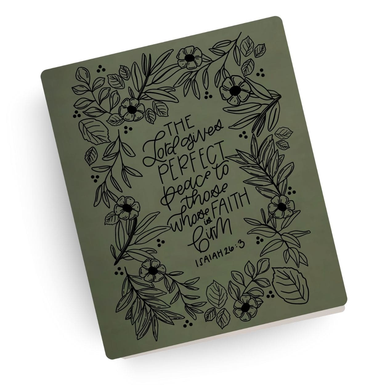 [SYO] Perfect Peace Engraved Bible