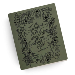 [SYO] Perfect Peace Engraved Bible