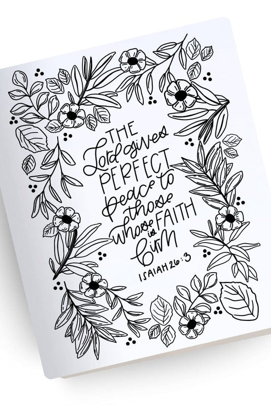 [SYO] Perfect Peace Engraved Bible