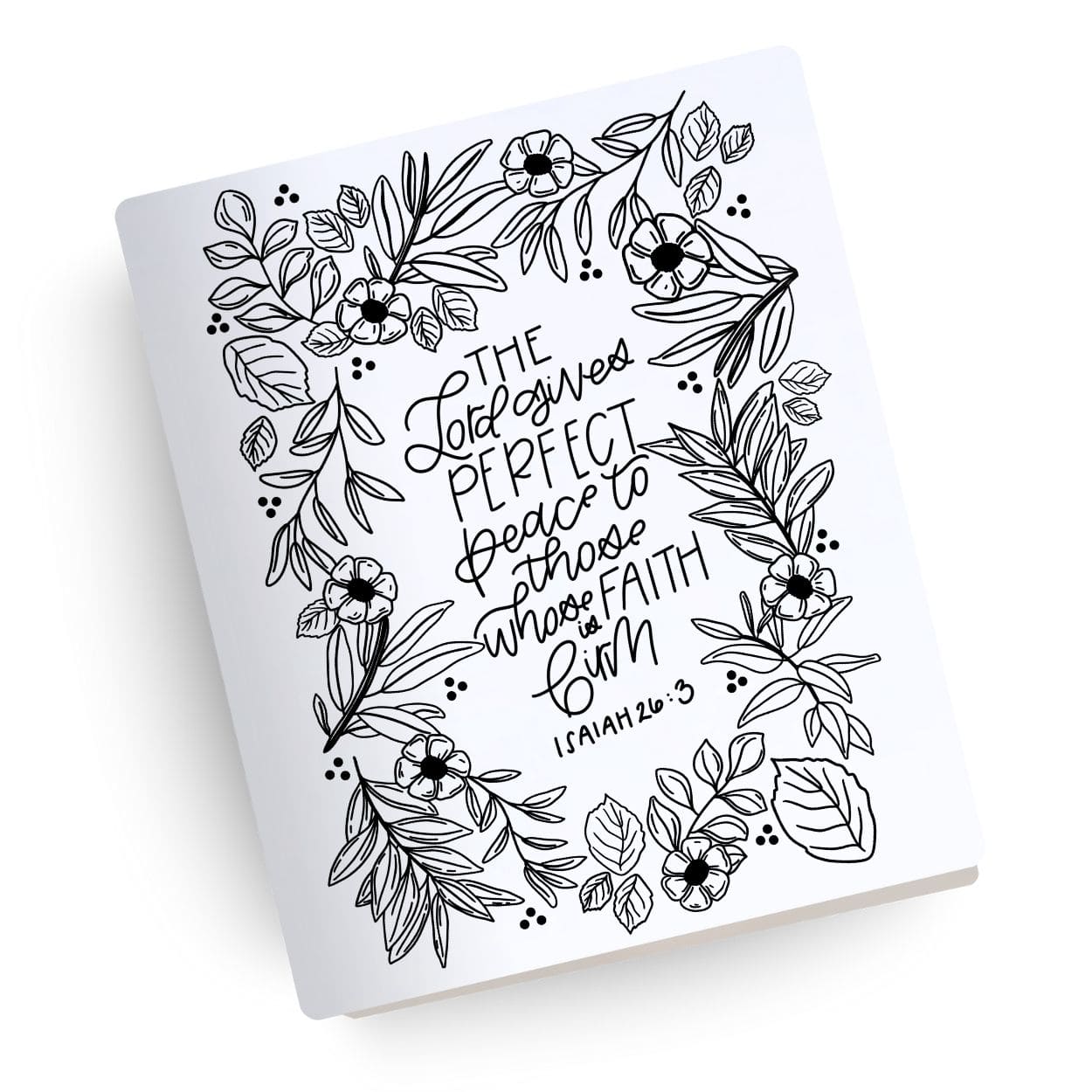 [SYO] Perfect Peace Engraved Bible