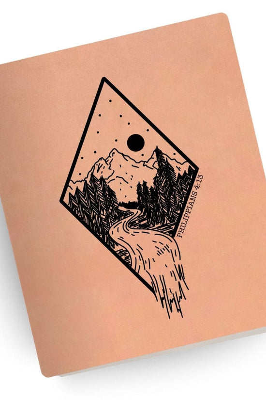 [SYO] Philippians 4:13 Mountain Engraved Bible