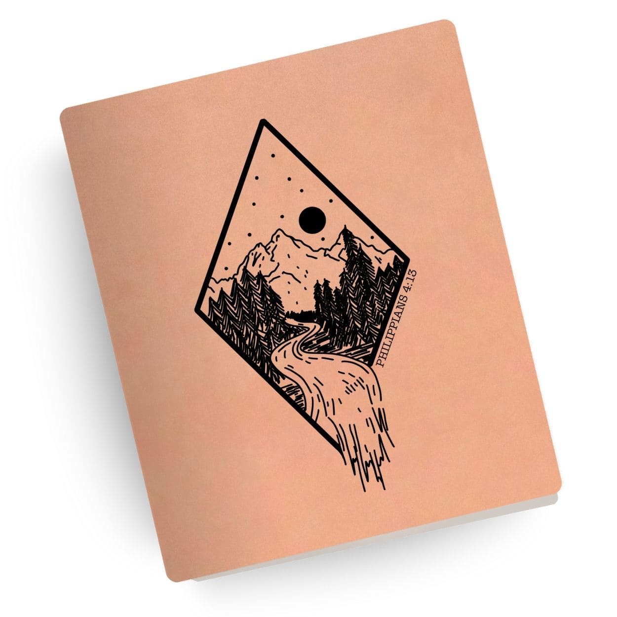 [SYO] Philippians 4:13 Mountain Engraved Bible