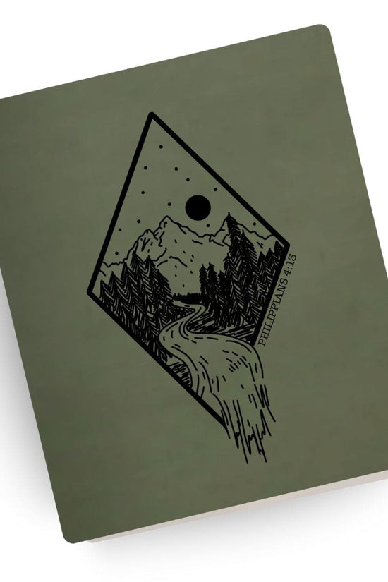 [SYO] Philippians 4:13 Mountain Engraved Bible
