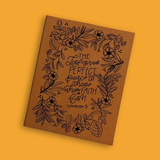 [SYO] Perfect Peace Engraved Bible