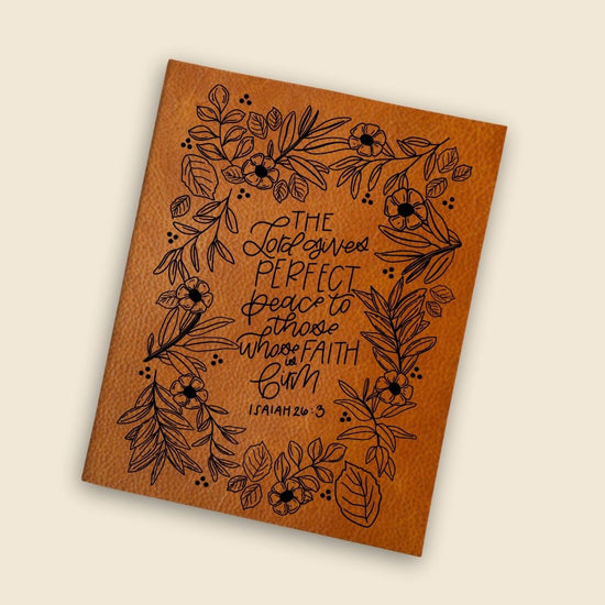 [SYO] Perfect Peace Engraved Bible