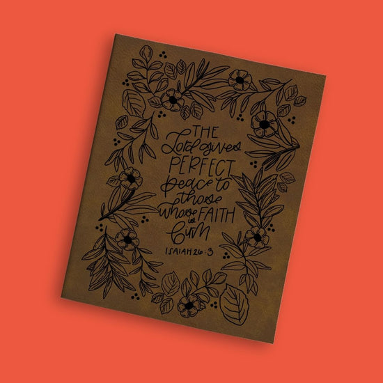 [SYO] Perfect Peace Engraved Bible