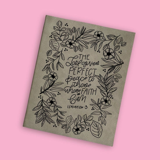 [SYO] Perfect Peace Engraved Bible