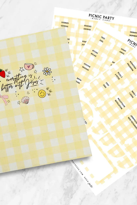 [SYO] Picnic Party Canvas Bible
