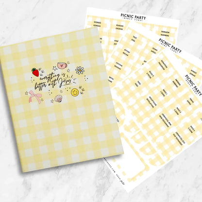 Picnic Party Canvas Bible