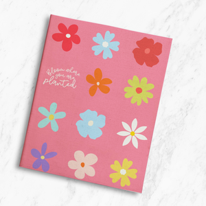 Blushing Blooms Canvas Bible
