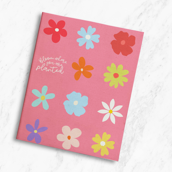 [SYO] Blushing Blooms Canvas Bible