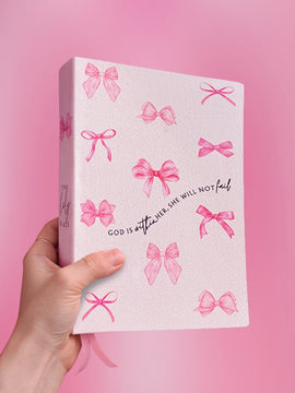 Pretty in Pink Canvas Bible