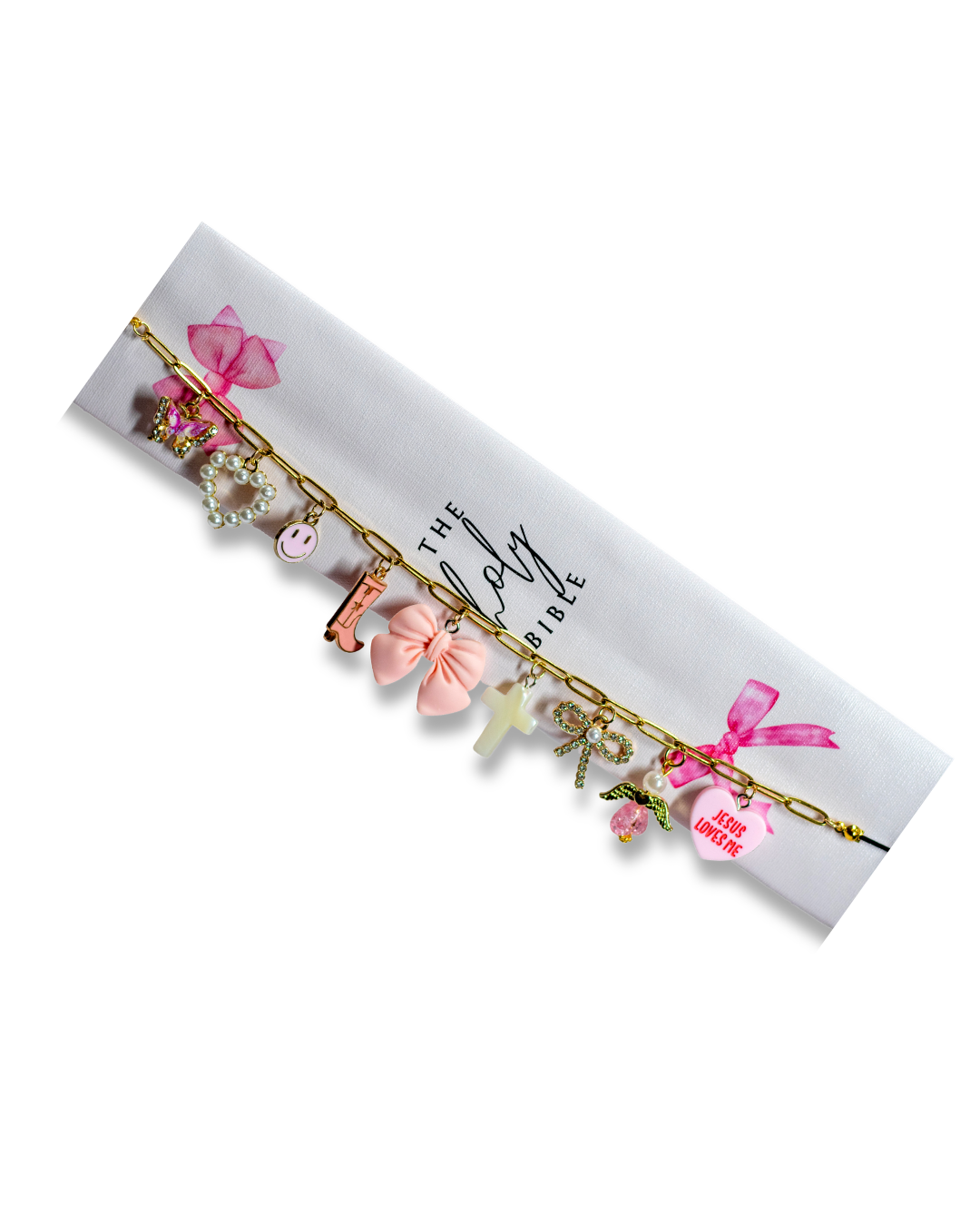 Pretty in Pink Bible Charms