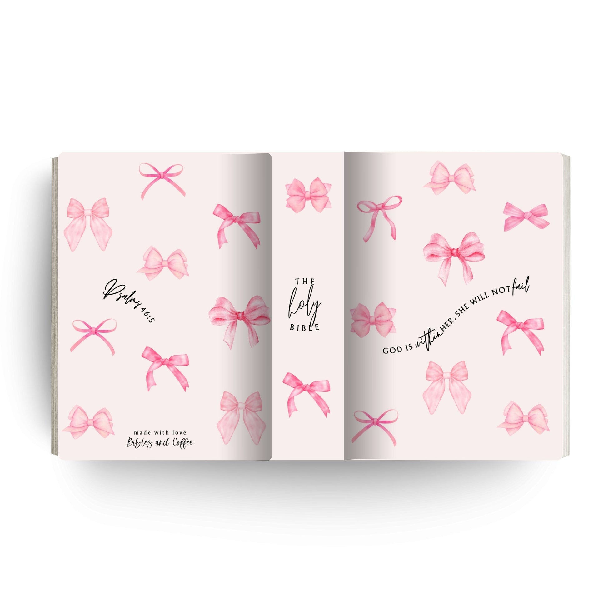 Pretty in Pink Canvas Bible