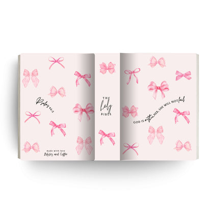 Pretty in Pink Canvas Bible
