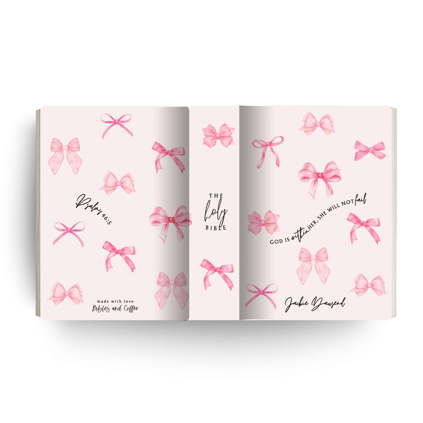 Pretty in Pink Canvas Bible