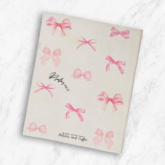 Pretty in Pink Canvas Bible