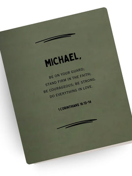 Stand Firm Engraved Bible