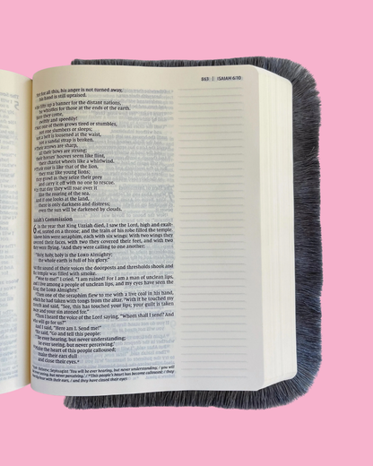 Steel - Bible Fringe