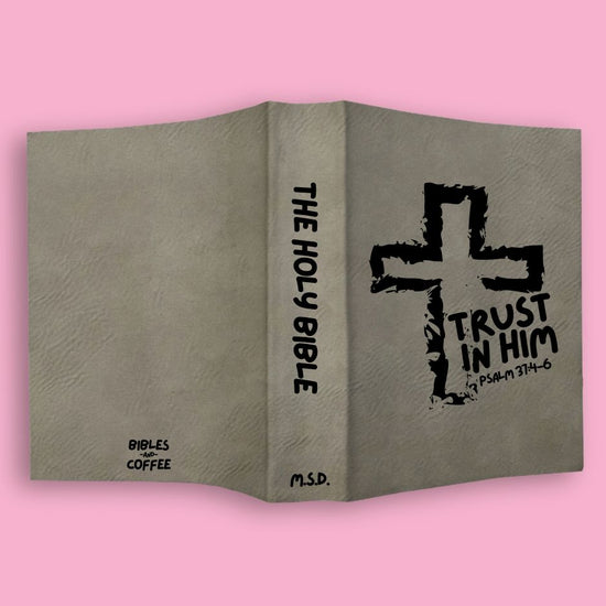 [SYO] Trust in Him Engraved Bible