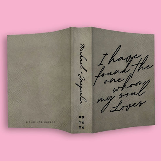 [SYO] Whom My Soul Loves Engraved Wedding Bible