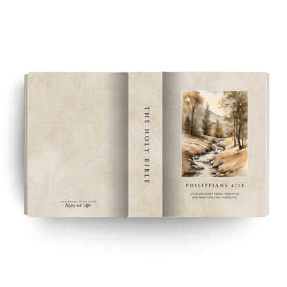 [SYO] My Strength Comes From Above Canvas Bible