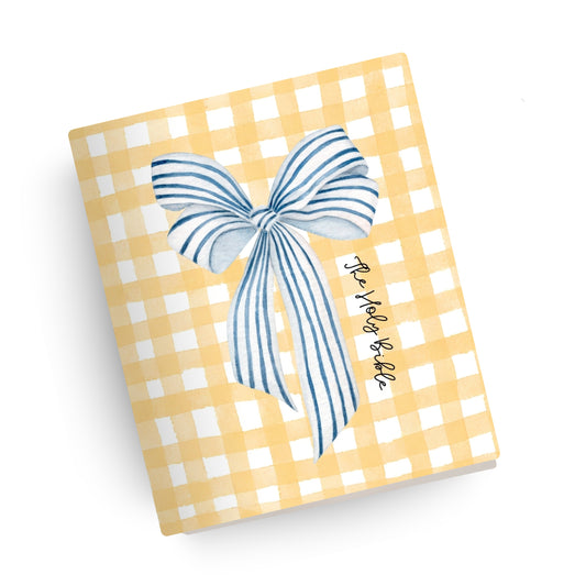 Sunshine & Bows Canvas Bible