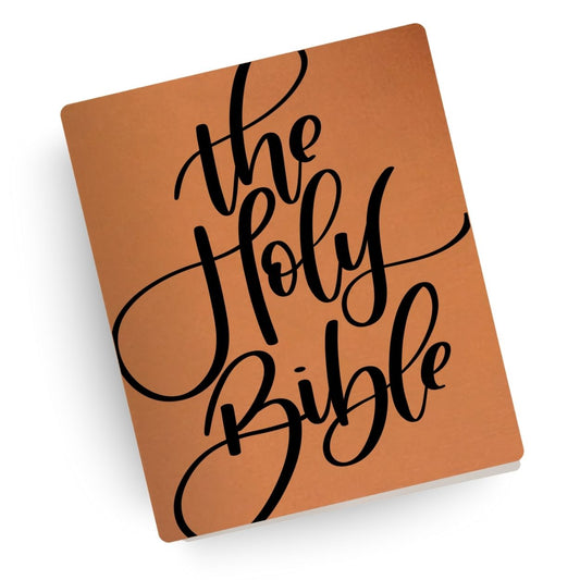 Holy Bible "CURSIVE" Engraved Bible