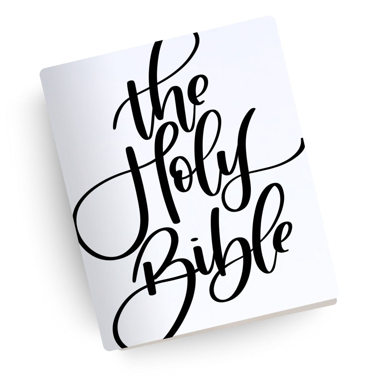 Holy Bible "CURSIVE" Engraved Bible