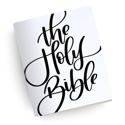 Holy Bible "CURSIVE" Engraved Bible
