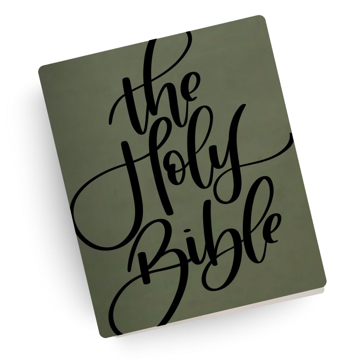 Holy Bible "CURSIVE" Engraved Bible
