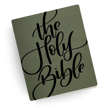 Holy Bible "CURSIVE" Engraved Bible