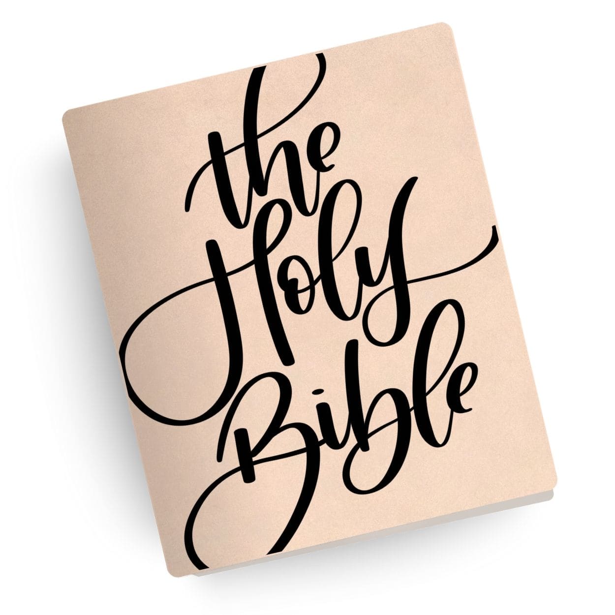 [SYO] Holy Bible "CURSIVE" Engraved Bible