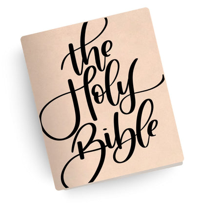 Holy Bible "CURSIVE" Engraved Bible