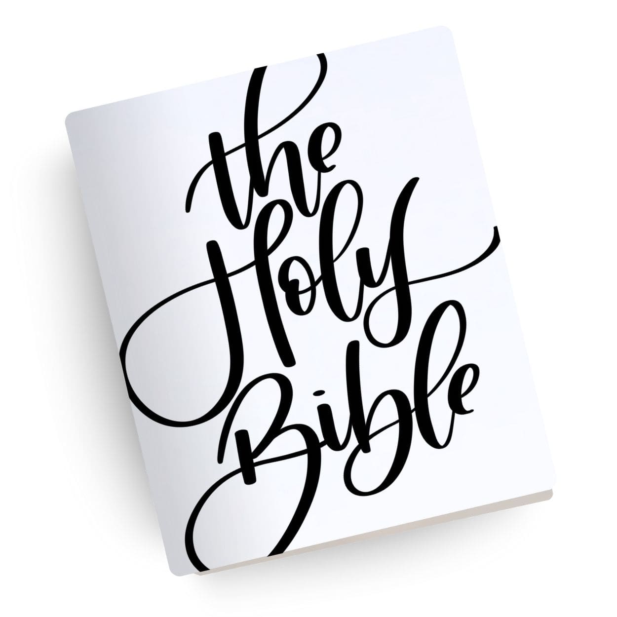 [SYO] Holy Bible "CURSIVE" Engraved Bible